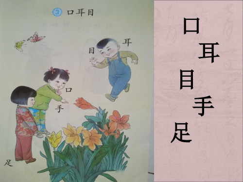 部编版一年级上册《口耳目》