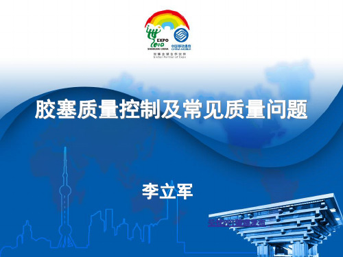 胶塞质量控制及常见质量问题