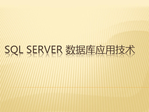 SQL Server数据库