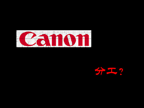 案例讨论：canon