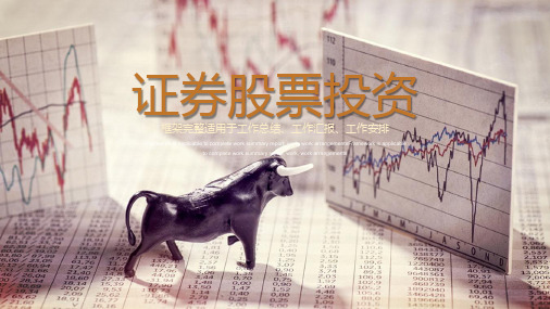 证券股票投资工作汇报总结模板(适用于述职报告个人简介工作总结会议报告)3648