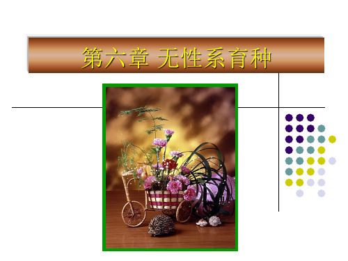 第六章 无性系育种1