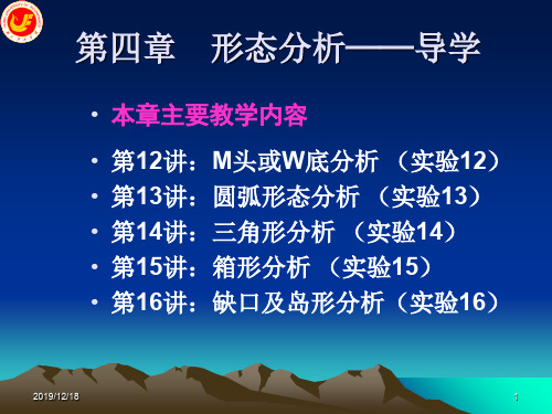 第4章形态分析-资料