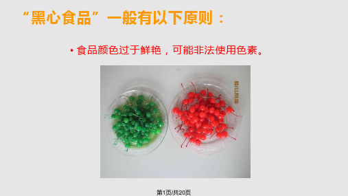 食品选购常识PPT课件