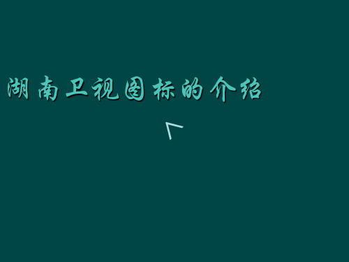 湖南卫视图标的介绍