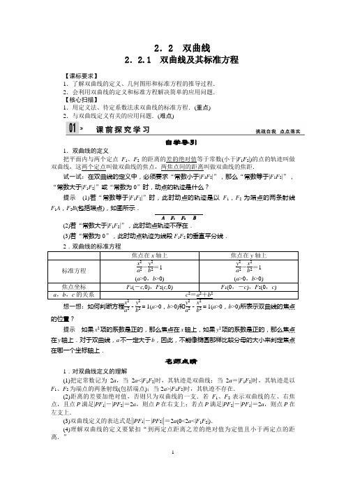 (完整版)双曲线及其标准方程详解