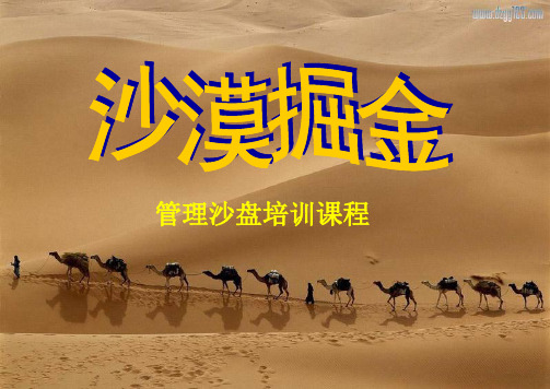 沙漠掘金 管理课程  敦煌密藏