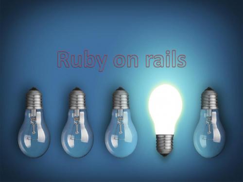 Ruby on rails