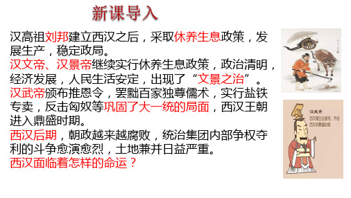 人教部编版七年级上册历史第13课 东汉的兴衰课件 (32张)