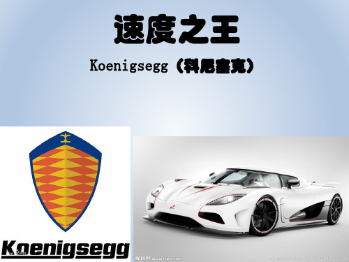 科尼塞克PPT