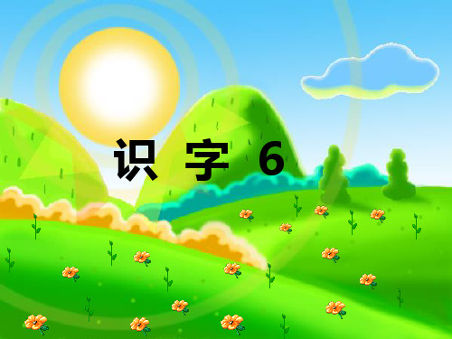 人教版_一年级下_语文课件《识字六》上课用