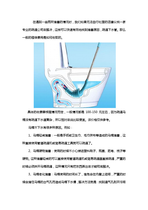 疏通厕所多少钱