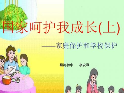 李安琴思想品德：第十二课《我是中国小公民》第二课时课件(陕教版七年级下)