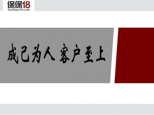 成己为人 客户至上 24页
