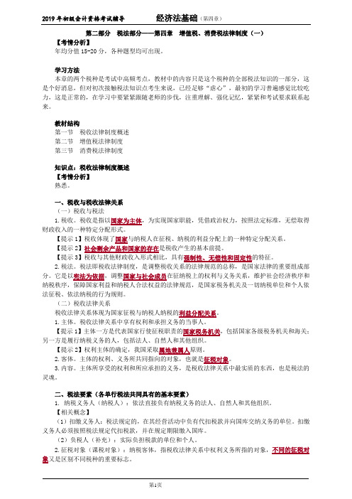 经济法基础20190401