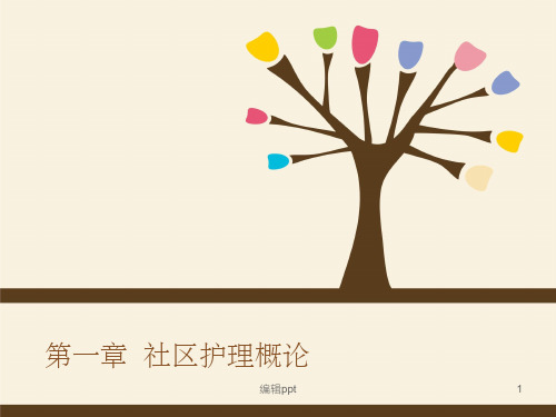社区护理概论(1)