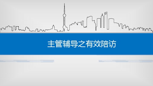 主管辅导之有效陪访28页