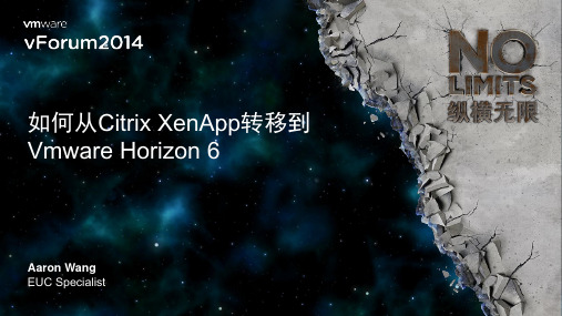 如何从Citrix_XenApp转移到VMware_Horizon
