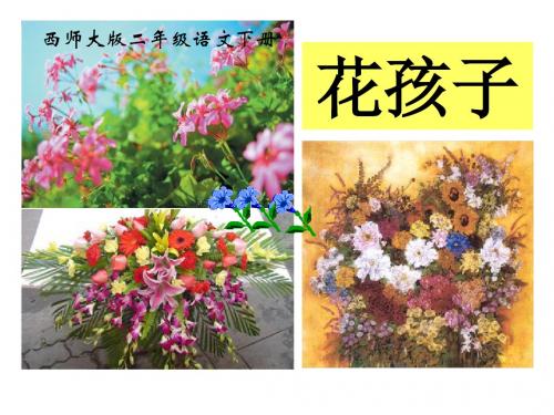 《花孩子》PPT实用课件