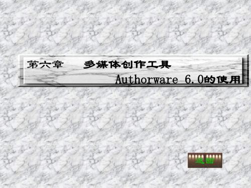 多媒体创作工具authorware使用教程