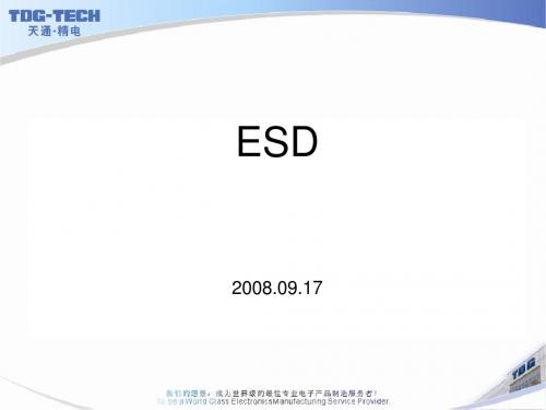 ESD专业知识讲解