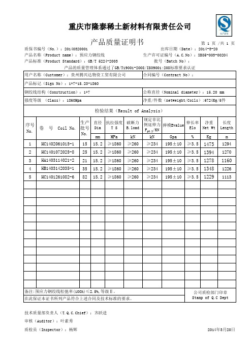 钢材材质书xls