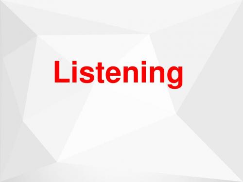 高中英语 Unit2Sailing the oceans-Listening课件 新人教选修9