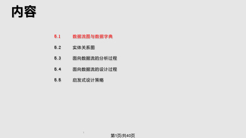 面向数据流的软件设计方法PPT课件