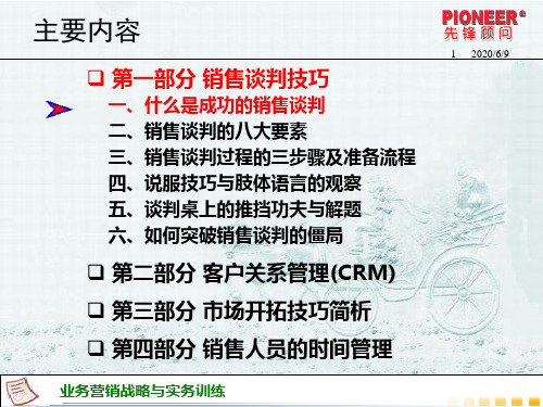 业务营销战略与实务训练共85页PPT资料