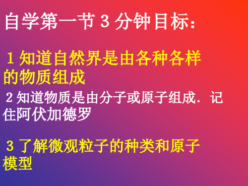 八年级物理小粒子与大宇宙2(PPT)4-4