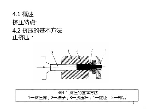 固态成形原理讲义-挤压PPT课件