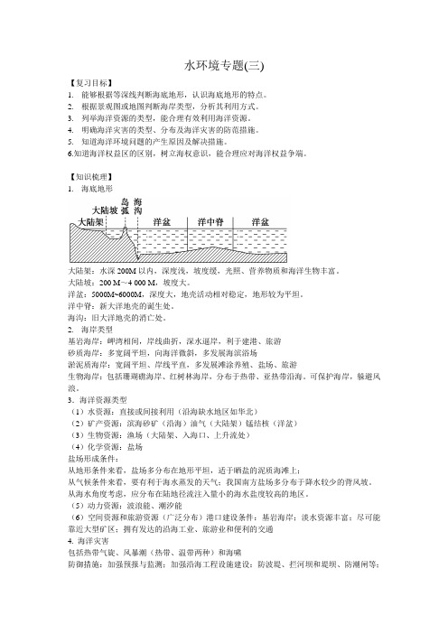 水环境(三)