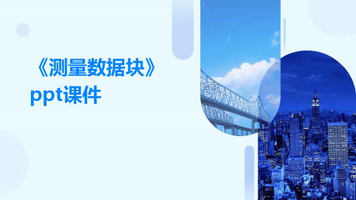 《测量数据块》课件