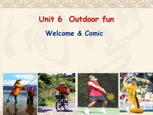 三年级下英语课件-Unit 6 Outdoor fun_广东开心版