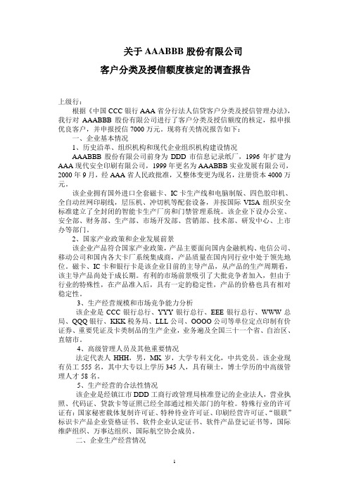 银行授信报告(2)