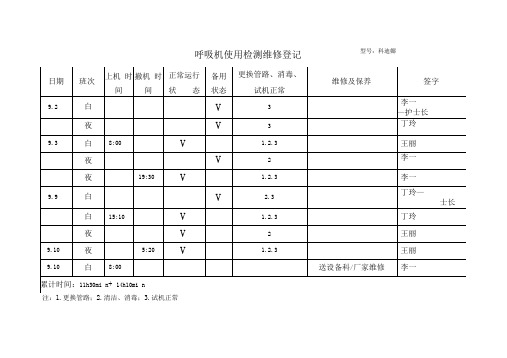 大型仪器设备表格填写说明