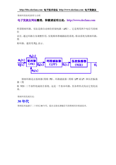 pll锁相环