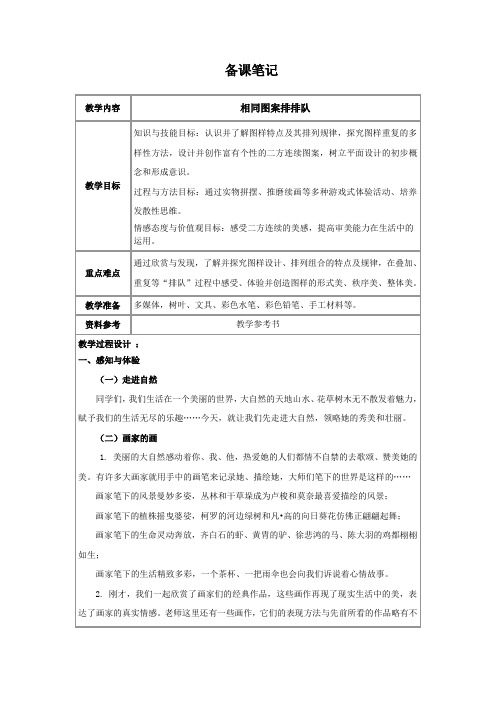 相同图案排排队