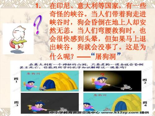 公开课-奇妙的二氧化碳-二氧化碳的性质
