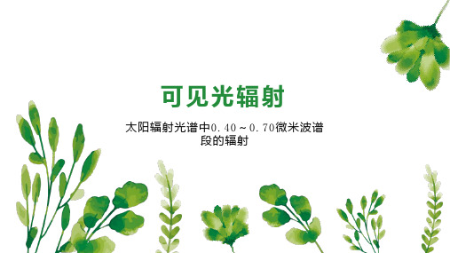 可见光辐射 