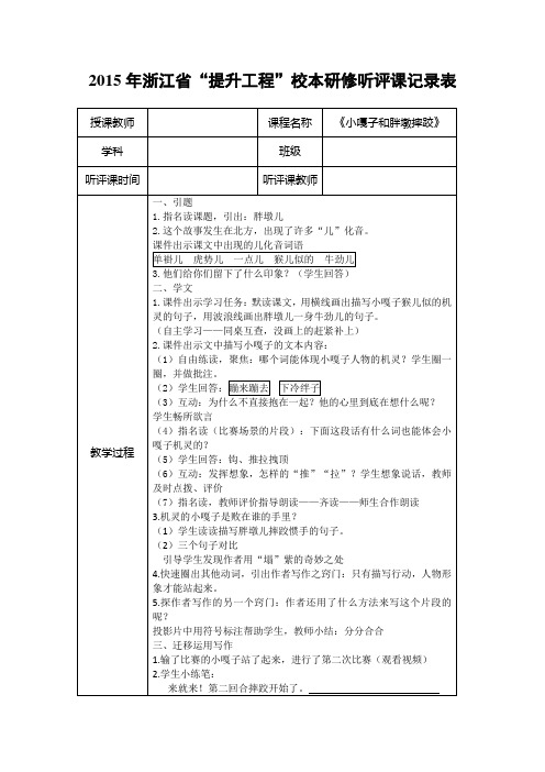 信息技术能力培训听评课
