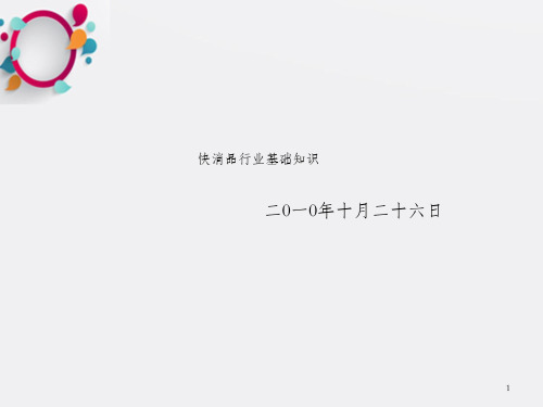 快消品行业基础知识