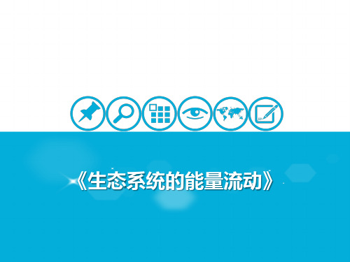 人教版高中生物ppt《生态系统的能量流动》PPT上课课件