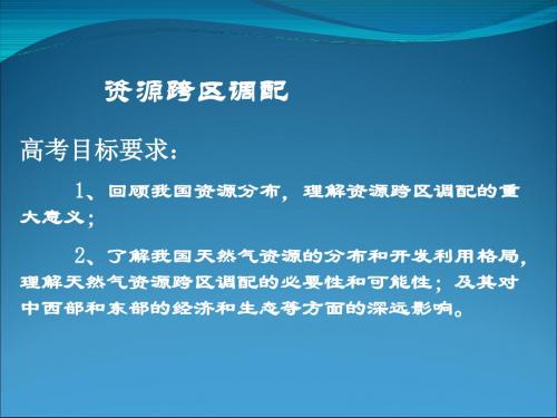高考复习资源跨区调配 PPT课件 通用