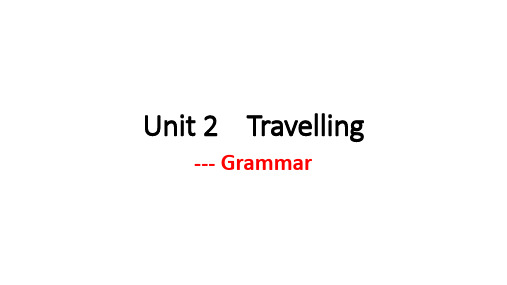 牛津译林8下Unit2 Grammar课件 (共17张PPT)