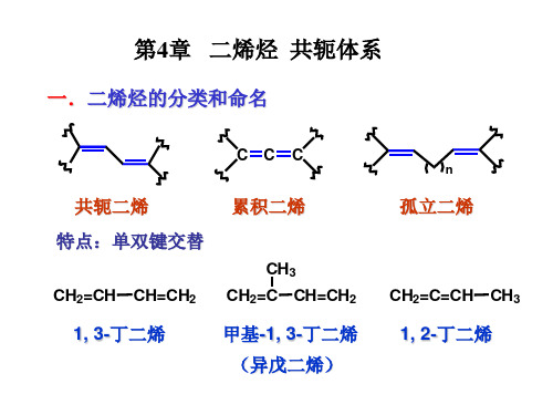 有机化学  第4章 二烯烃