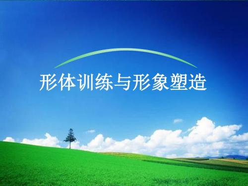 形体训练与形象塑造第八章  服饰形象塑造(第五节  服装的饰物佩戴)