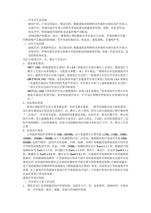 建筑声光学