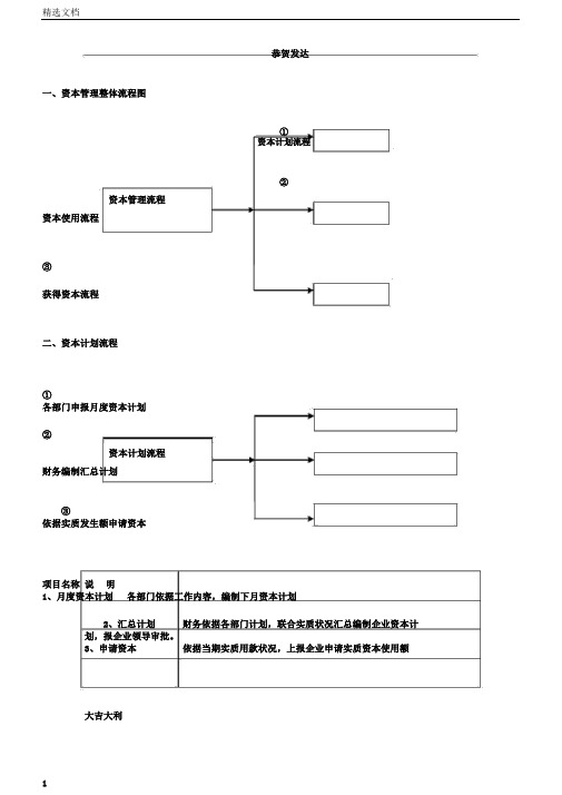 资金使用审批流程图选版