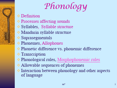 Phonology